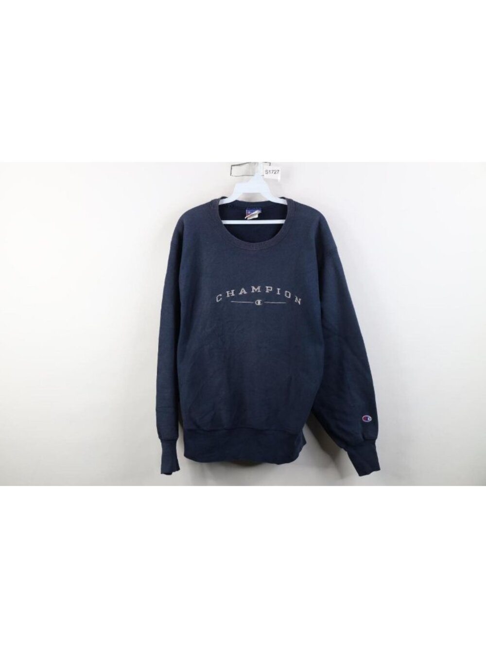 Vintage 90s Champion Reverse Weave Mens Medium Spell Out Sun Faded Sweatshirt